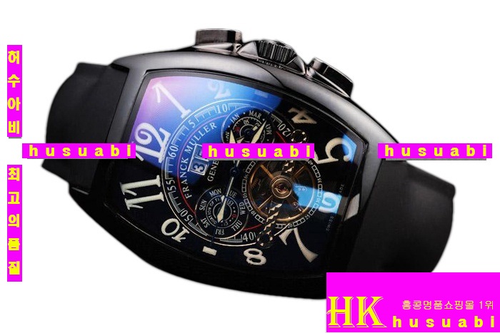����ũ �ķ� Replica Franck Muller Casablanca Black Bezel Automatic Movement.117-1