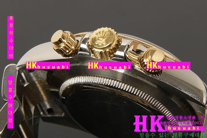 �η��� �ð� 116523 DAYTONA TWO-TONE 14K BLACK DIAL