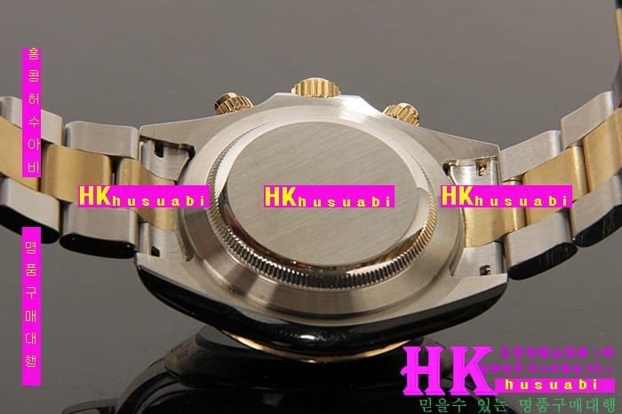 �η��� �ð� 116523 DAYTONA TWO-TONE 14K BLACK DIAL